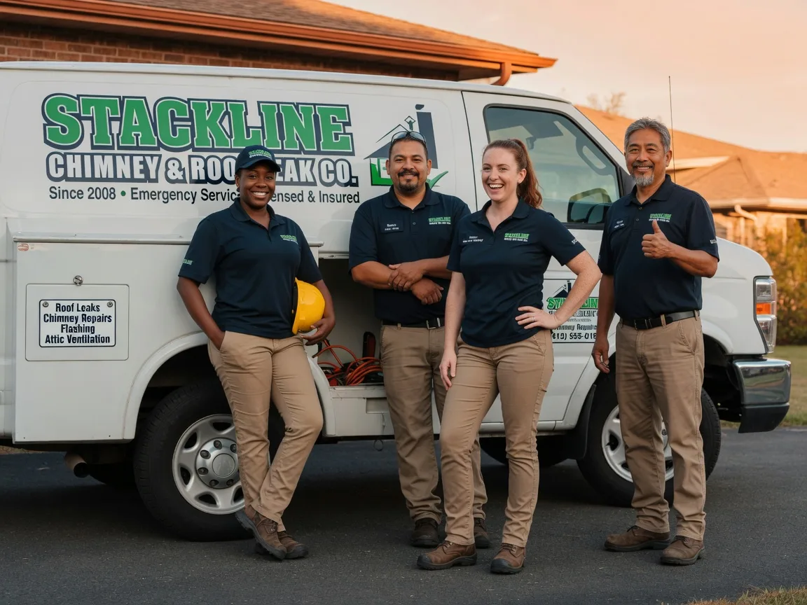 Chimney flashing repair company in Kurtistown, HI